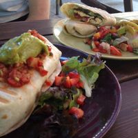 Tasty burritos at Vegtral Restaurace in Prague