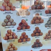 Menu at Mr. Puffs in Mississauga