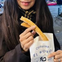 Churros   at El Moro in Mexico City