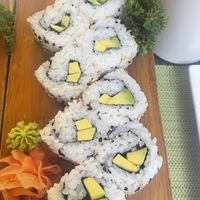 Avocado roll  at SushiBar in Tortola