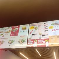 Menu at Cigköftem in Feldkirch