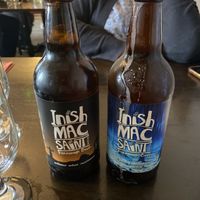 Local Northern Irish beers  at The Causeway Hotel in Bushmills