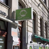 Schild  at Sen Asia Food in Leipzig