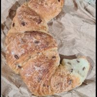 croissant at Risa Casa de Te in El Bolson