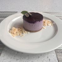 This was such a treat and tastes as good as it looks 🤤 ..... rarely do we find a place with vegan dessert options.  at Frank's Organic Garden in Aurora