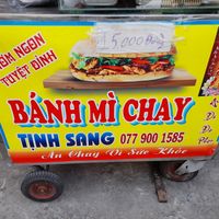 Name. Address. Phone number. at Bánh Mì Chay Tịnh Sang in Ho Chi Minh City