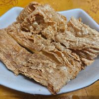 Fried bean curd 炸豆包 20NTD at Yǒng Kǎi Yǎngshēng Sùshí - 永凱養生素食 in New Taipei City