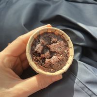 Chocolate cake   at L'Atelier Mirabelle in Angers