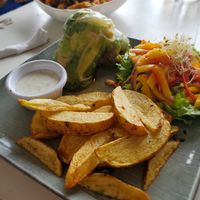 Rollitos de papel de arroz at Arbol de Seda in San Jose
