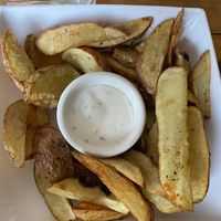 Order of fries at Arbol de Seda in San Jose