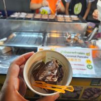 Coconut pancake at Jay-Hui @ Chinatown Night Market in Bangkok