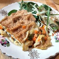 Lasagna at Le Canithé in Toulouse