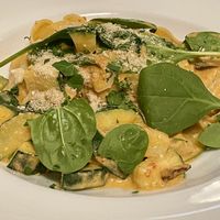 Vegan Fettuccine  at Sicily Cafe in Prague