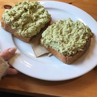 vegan breakfast at Sicily Cafe in Prague