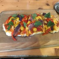 Pizza at Sicily Cafe in Prague