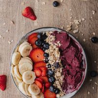 Brunch bowl at KOZZEE in London