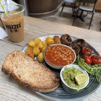 +all beverages served in plastic   at KOZZEE in London