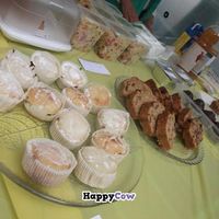 Vegan cakes and muffins at Be Vegan Make Peace - Food Stall in Geneva