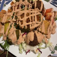 Vegan Teller  at Ibras Bistro in Erfurt