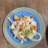 Salad at Verde Tentación in Mexico City