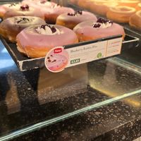 Blueberry bubble bliss at Krispy Kreme in Dublin