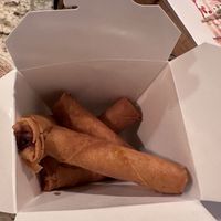 Veggie egg rolls   at Kin Khao Thai & Sushi Bar in Valparaiso