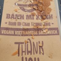 Should have taken a picture before I ate it! at Banh MI Chay - Vegan in Ho Chi Minh City