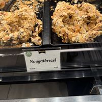 Vegan nougat bretzel  at Bäckerei Merzenich in Cologne