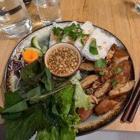 Roasted duck P28 at Bếp Việt in Paris
