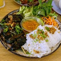 "Beef" skewers at Bếp Việt in Paris