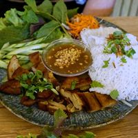 Peking "duck" at Bếp Việt in Paris