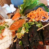 "Bo la lot chay"
Vegan beef with lot leaf at Bếp Việt in Paris