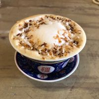 Oat milk coconut coffee at Mingle Cafe in Kuala Lumpur