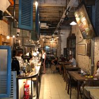 Interior at Mingle Cafe in Kuala Lumpur