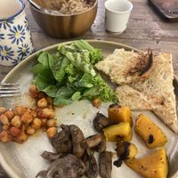 vegan breakfast  at Mingle Cafe in Kuala Lumpur
