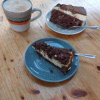 Cappuccino, Zupfkuchen, Donauwelle at Lebenshof MutimBauch in Ottenhoefen Im Schwarzwald