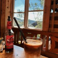 Iced Latte  at Lebenshof MutimBauch in Ottenhoefen Im Schwarzwald