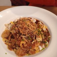 Röstzwiebelbraten mit Spätzle und Bratensosse at Lebenshof MutimBauch in Ottenhoefen Im Schwarzwald