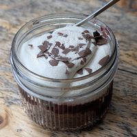 Schwarzwälder (Kuchen) im Glas at Lebenshof MutimBauch in Ottenhoefen Im Schwarzwald