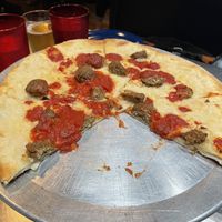 Vegan mars attacks   at Flying Saucer Pizza Company in Salem