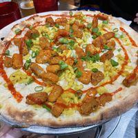 Vegan Nick fury   at Flying Saucer Pizza Company in Salem