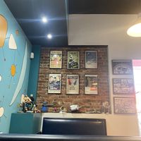 Sci-fi decor  at Flying Saucer Pizza Company in Salem