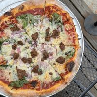 Build your own pizza   at Flying Saucer Pizza Company in Salem