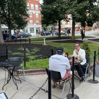 Outside   at Flying Saucer Pizza Company in Salem