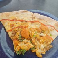 Vegan Nick Fury at Flying Saucer Pizza Company in Salem