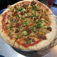 Vegan ender at Flying Saucer Pizza Company in Salem
