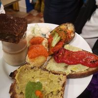 Assiette servie lors de la soirée jeu loup garou at MIAM Collectif in Perpignan