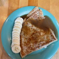 banana crepe   at Gulu-Gulu Cafe in Salem