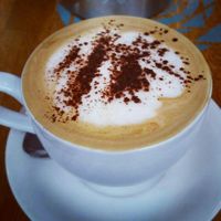 Mocha with almond milk at Gulu-Gulu Cafe in Salem