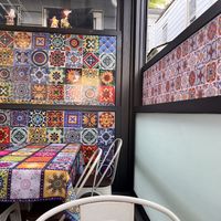 Back patio  at Tacos Cancun in Lambertville